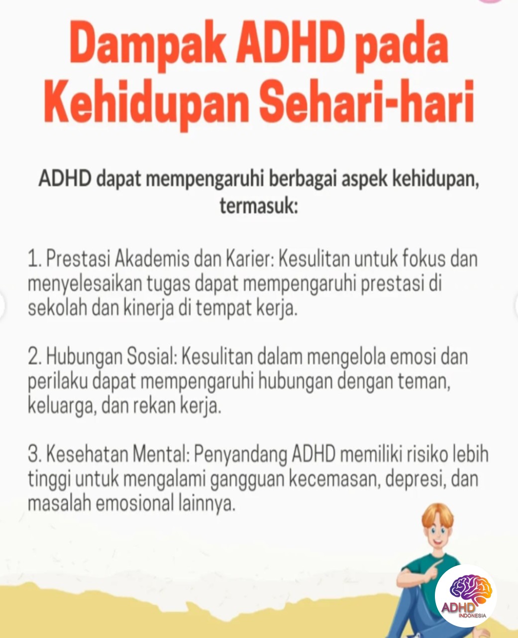 ADHD dan Hubungan Sosial Anak di Lingkungan Sekolah di Kabupaten Pidie Jaya