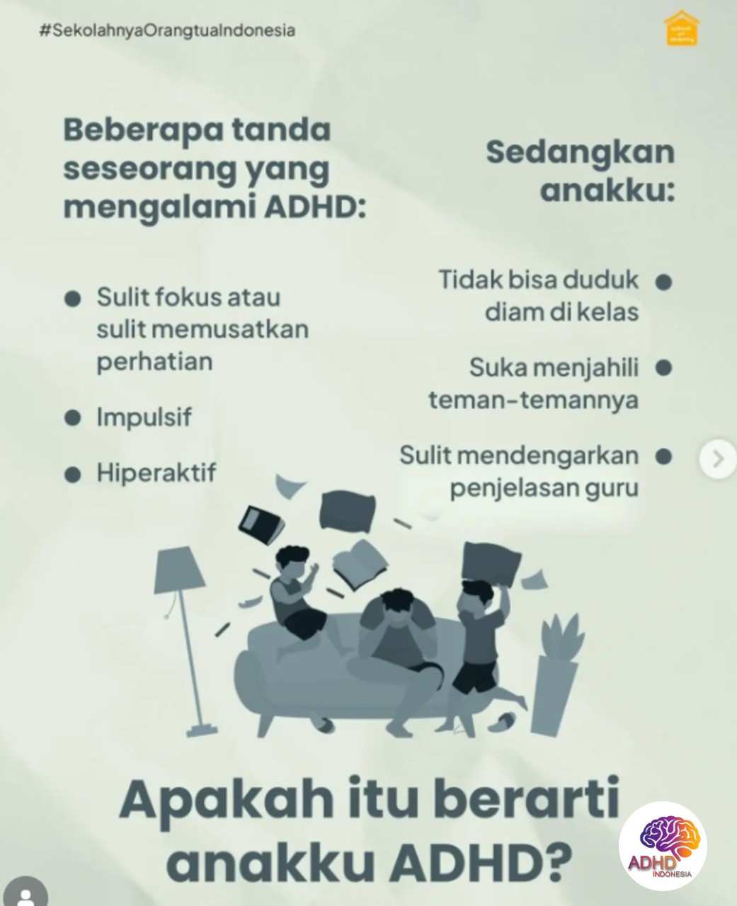 Ciri dan Gejala ADHD pada Anak Usia Dini di Kabupaten Pidie Jaya