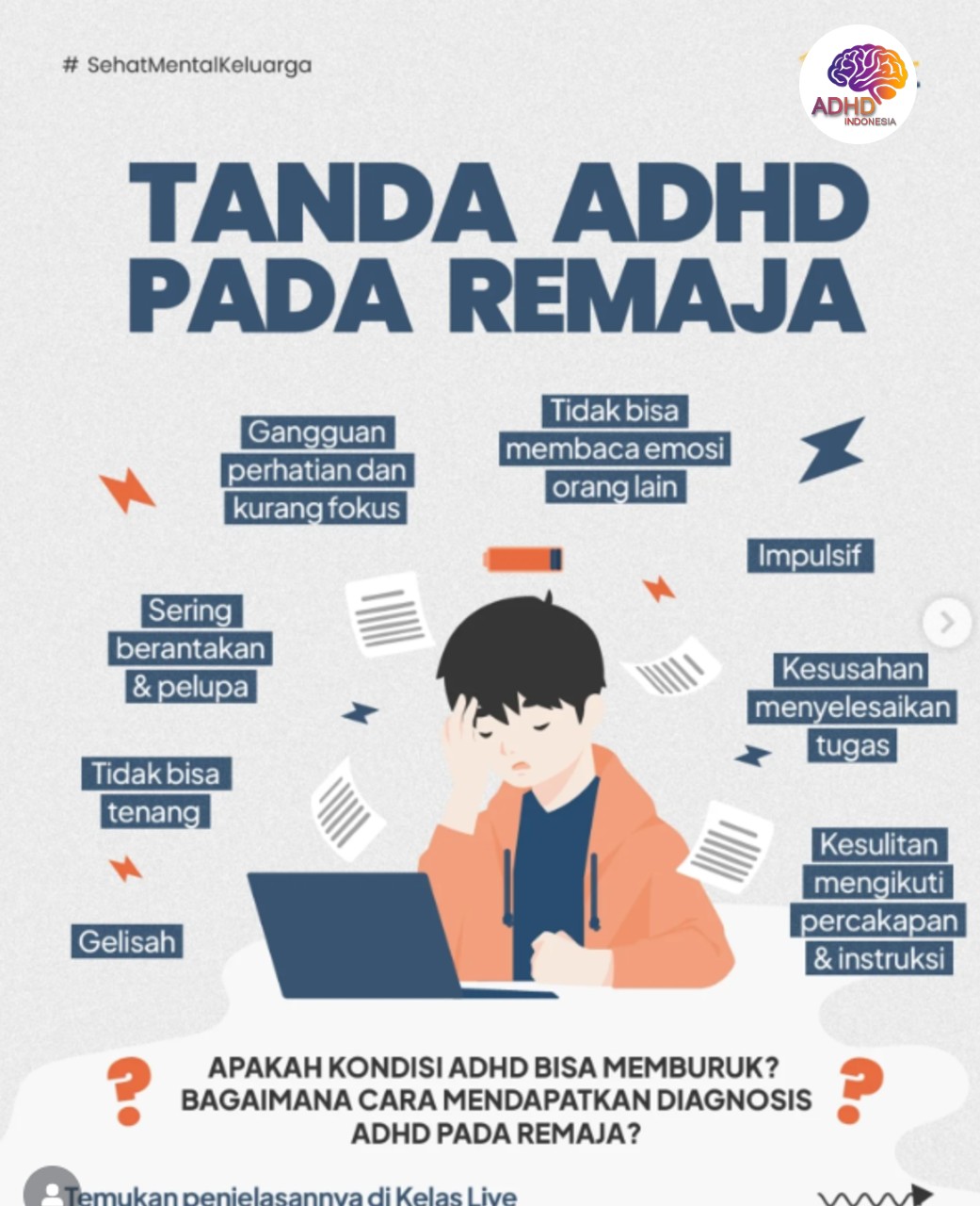 Screening ADHD Non-Diagnostik: Edukasi Awal bagi Orang Tua di Kabupaten Pidie Jaya